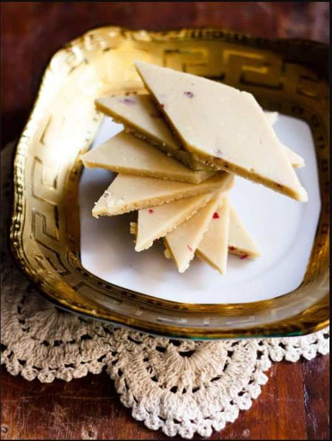 Kaju Burfi (Shyam Sweets, Delhi)