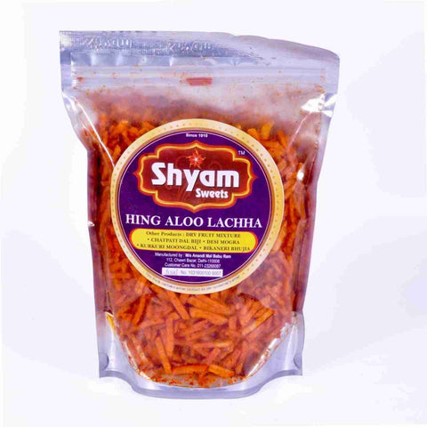 Hing Aloo Lachcha (Shyam Sweets, Delhi)