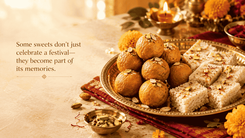 Besan Laddu & Coconut Burfi: Two Timeless Festive Favourites