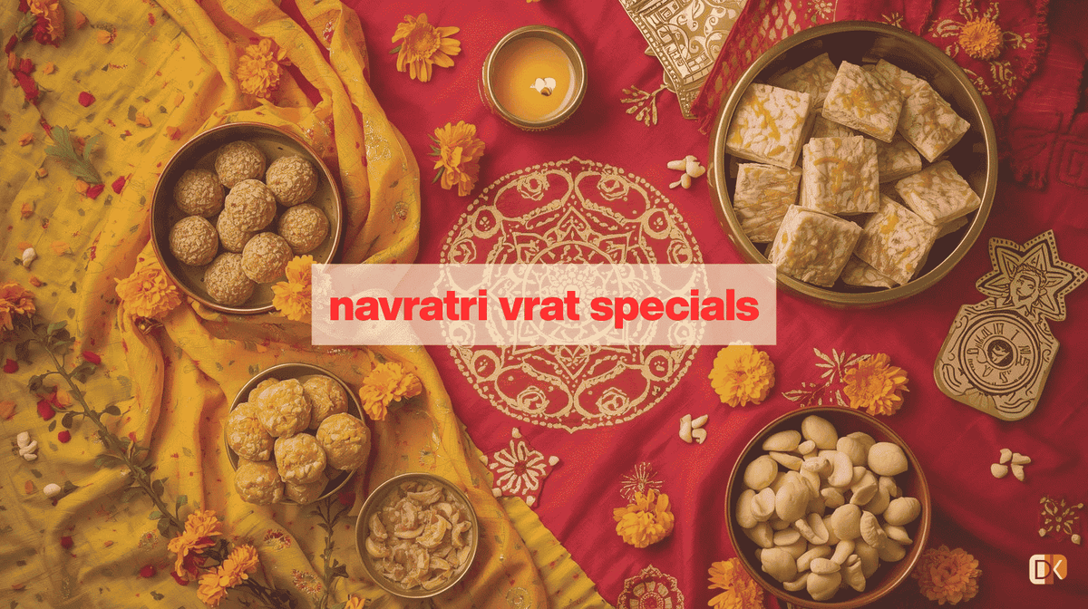 Navratri Vrat Special: A Delicious Guide to Fasting-Friendly Sweets and Snacks