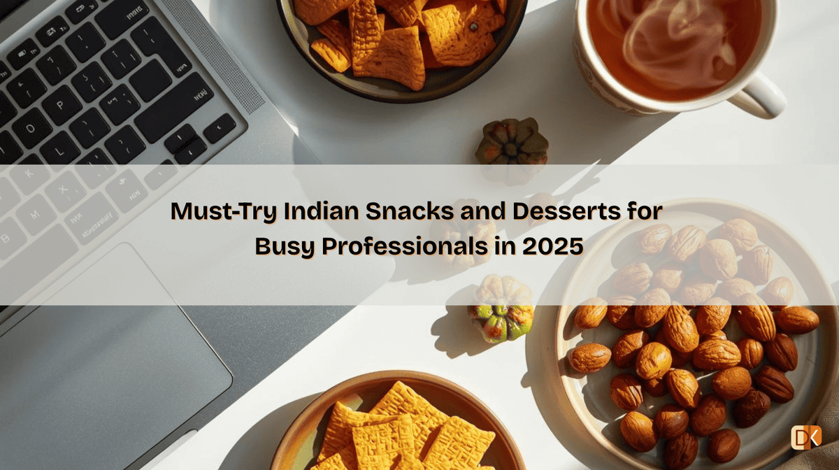 Must-Try Indian Snacks and Desserts for Busy Professionals in 2025