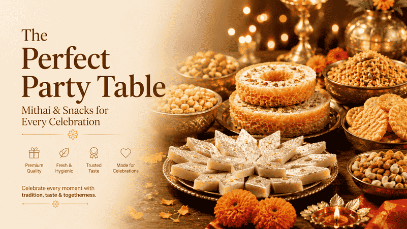 How to Build the Perfect Indian Party Snack Table with Mithai
