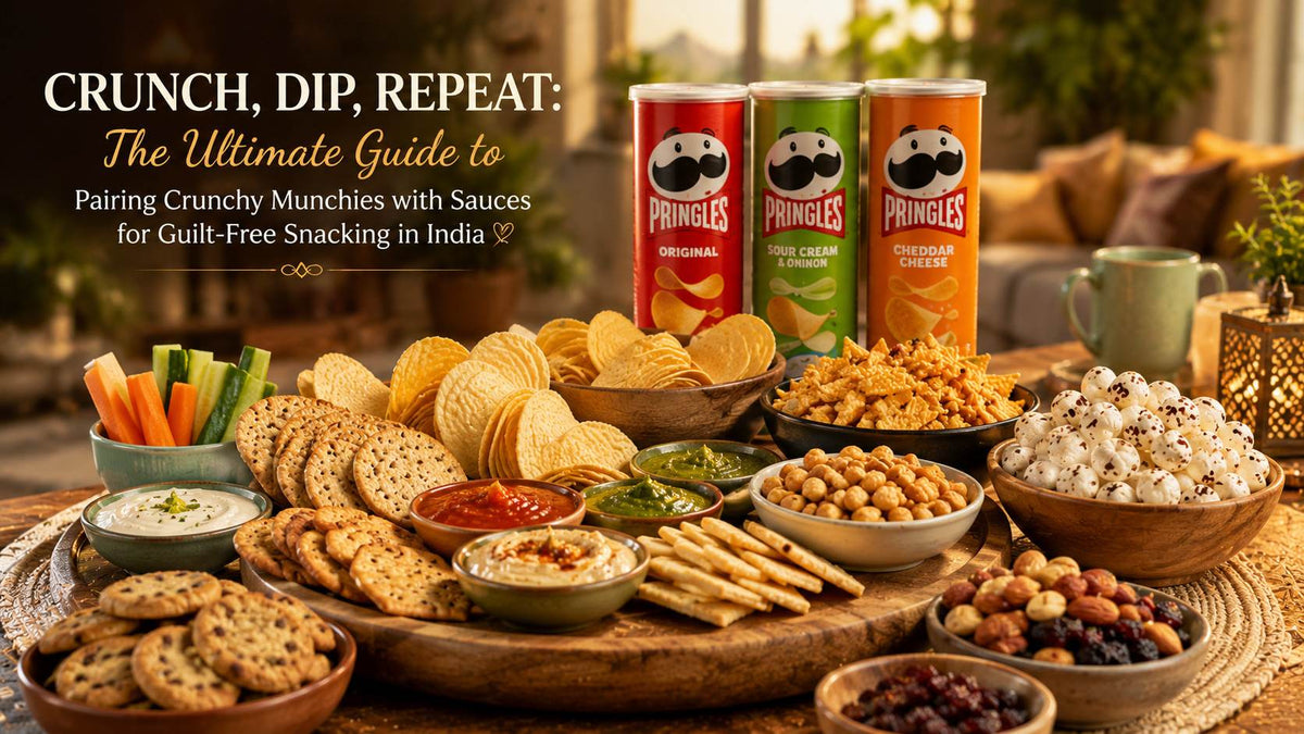 Smart Snacking in India: Crunchy Bites and Flavorful Dips