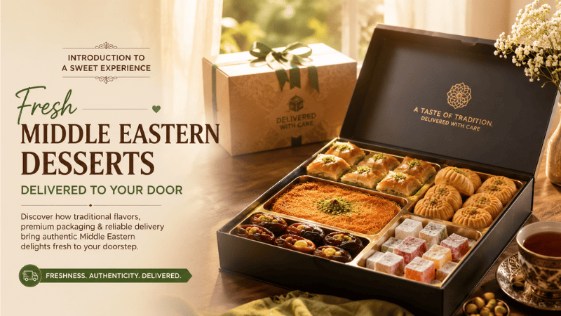 Fresh Middle Eastern Desserts Delivered to Your Door