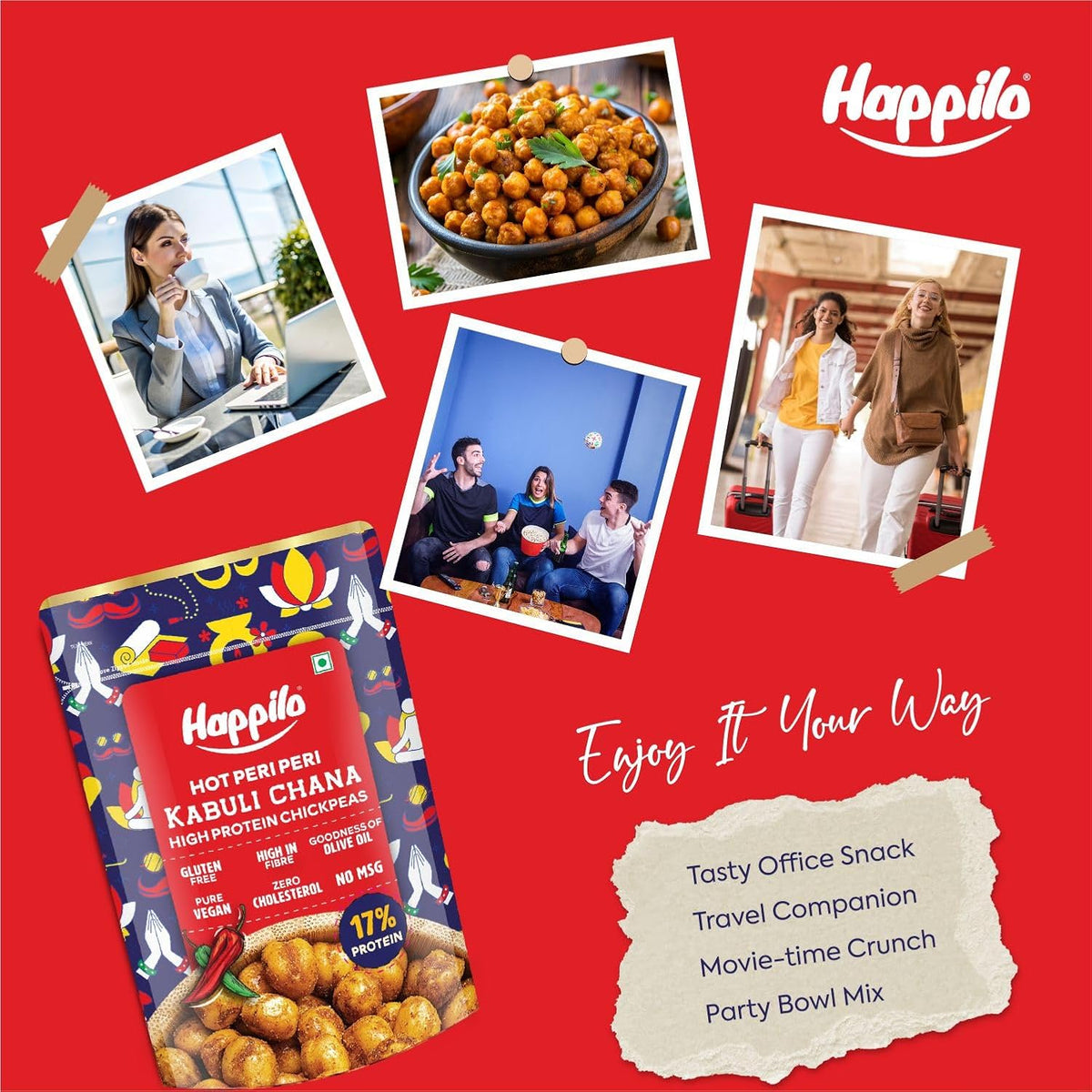 Happilo Premium Super Snack Peri Peri Chickpeas (Happilo, Bengaluru)