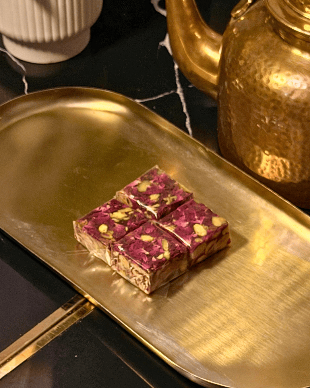 Dried Rose Bites (Anjanya, New Delhi)