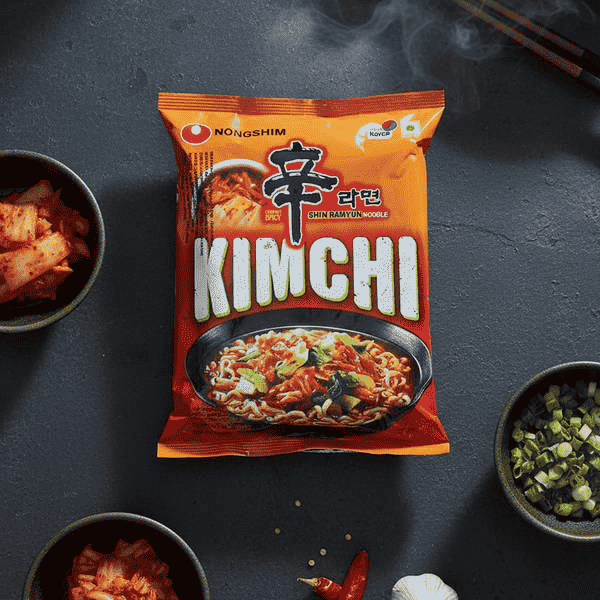 Kimchi Noodle (Nongshim, South Korea)