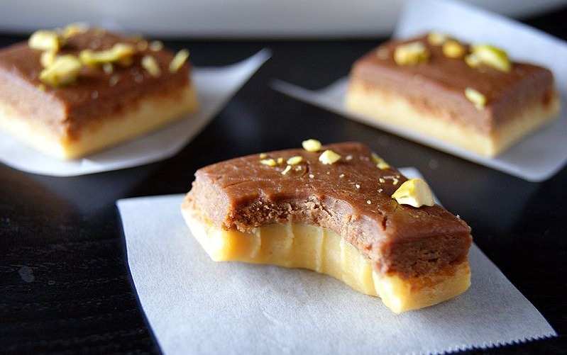 Chocolate Barfi (Chaina Ram Sweets, Chandni Chowk)
