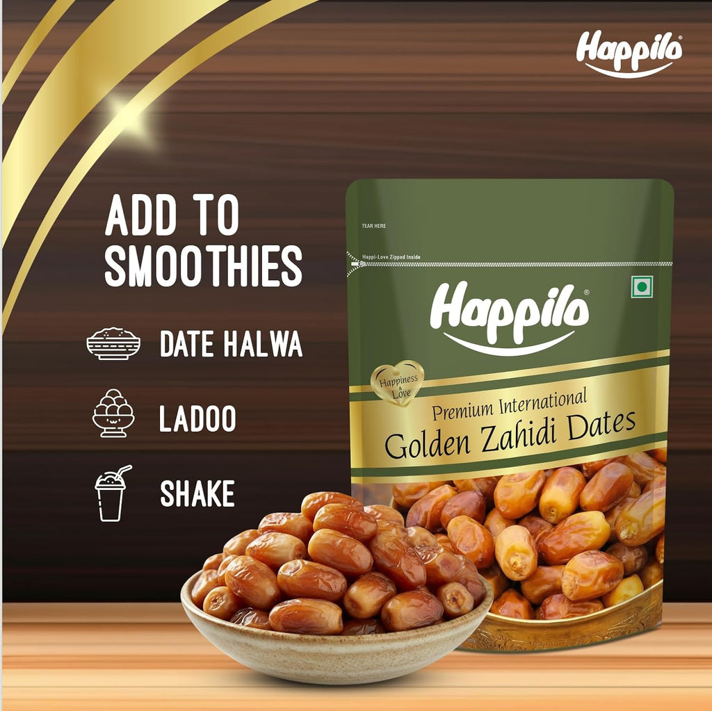 Happilo Essential Golden Royal Zahidi Dates (Happilo, Bengaluru)