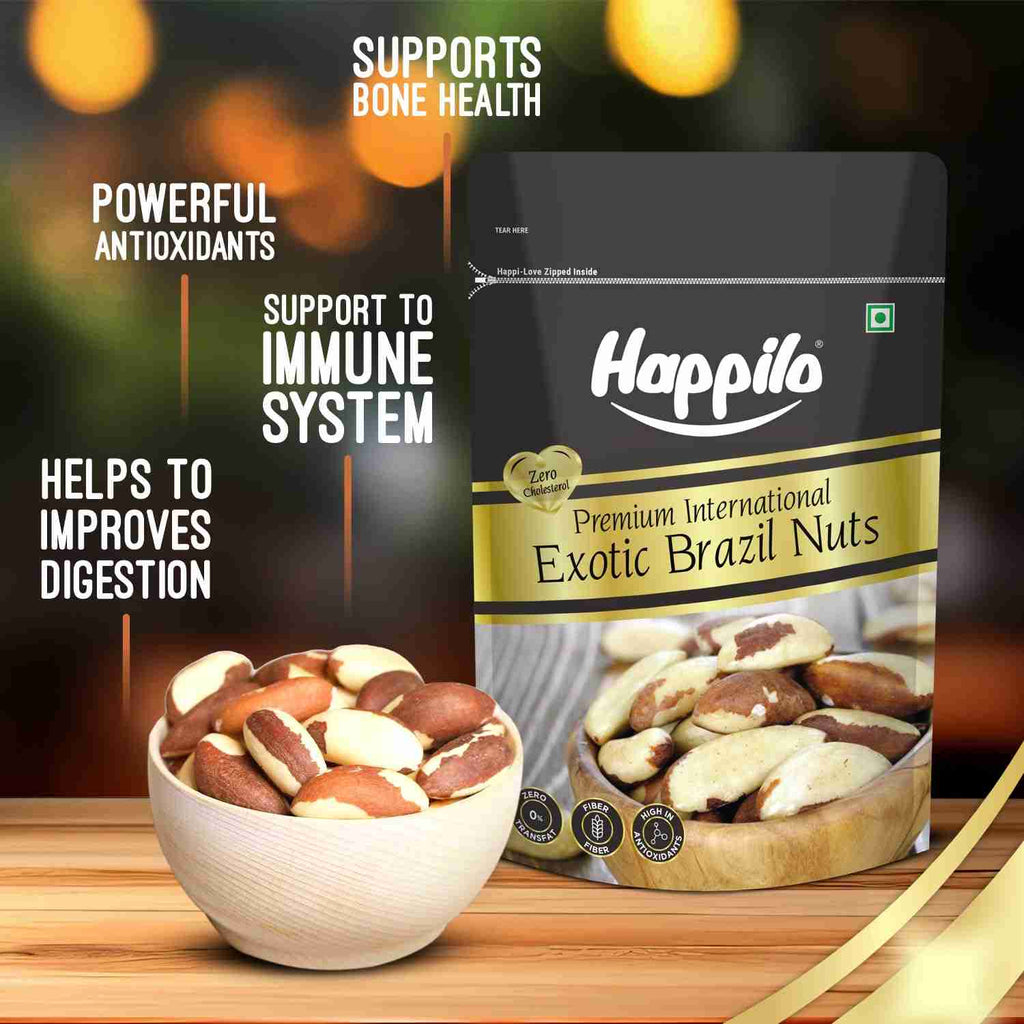 Premium Exotic Brazil Nuts (Happilo, Bengaluru)