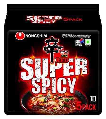 Red Super Spicy Noodle (Nongshim , South Korea)