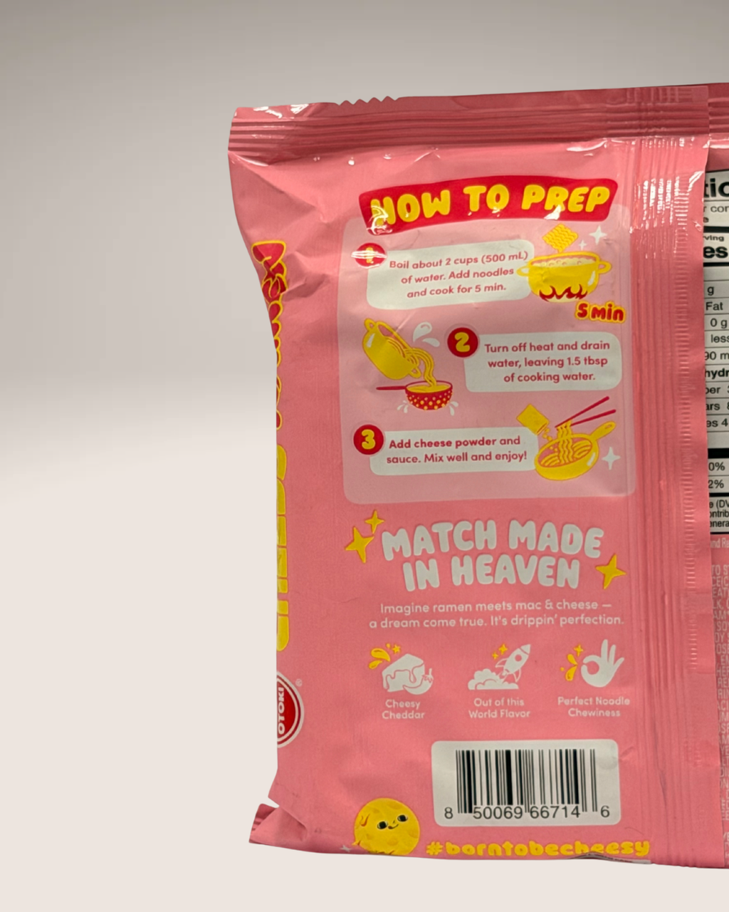 OTOKI Stir-Fry Cheesy Ramen – Spicy Chili & Cheddar