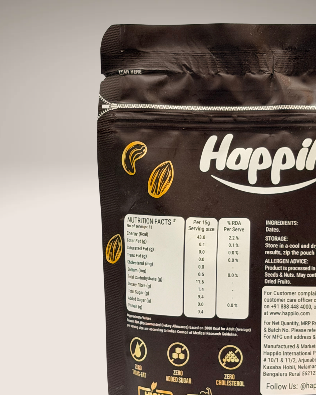 Happilo Premium International Queen Kalmi Dates