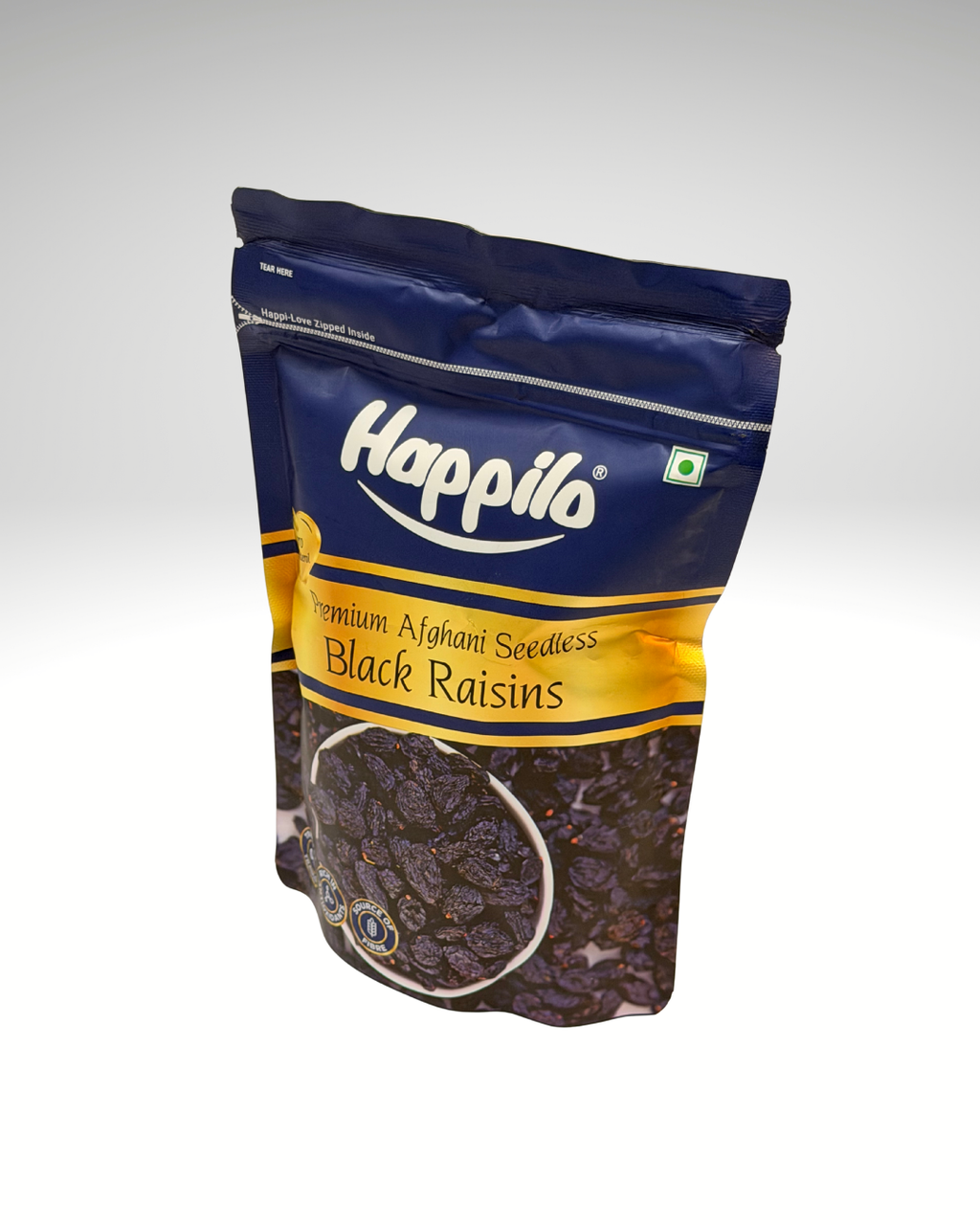 Happilo Premium Afghani Seedless Black Raisins