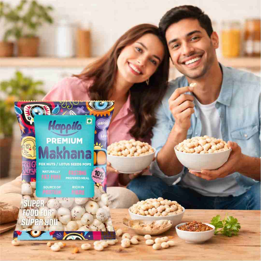 Premium All Natural Fox Nuts (Phool Makhana) (Happilo, Bengaluru)
