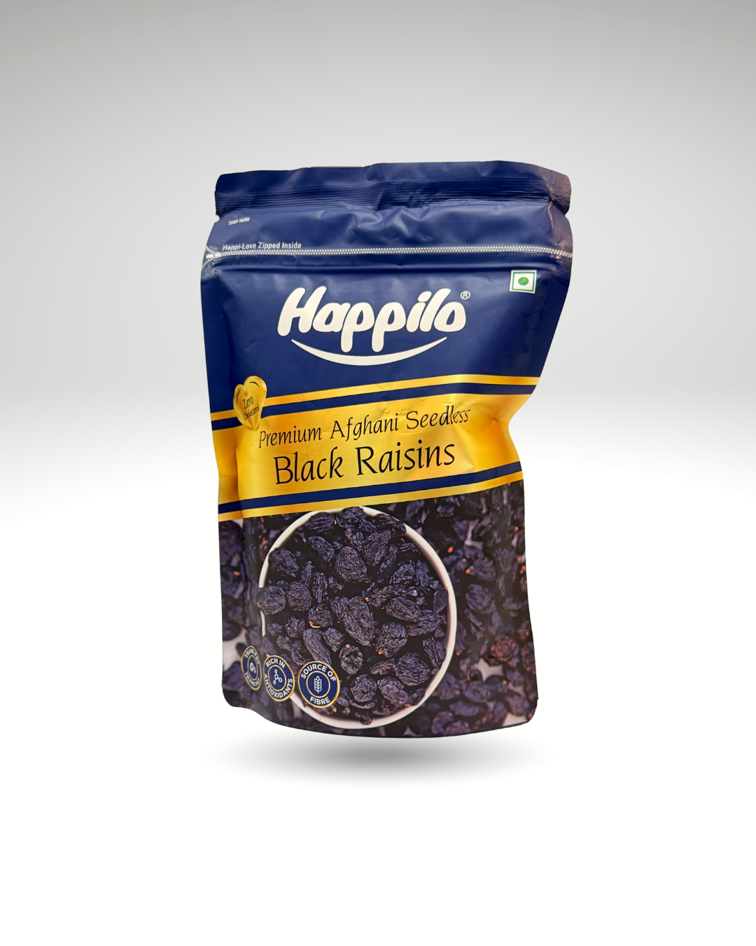 Happilo Premium Afghani Seedless Black Raisins