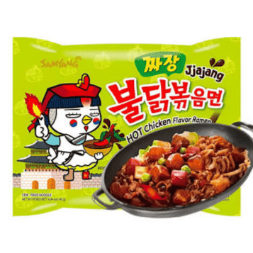Hot Chicken Ramen Jjajang Noodle (Samyang, South Korea)