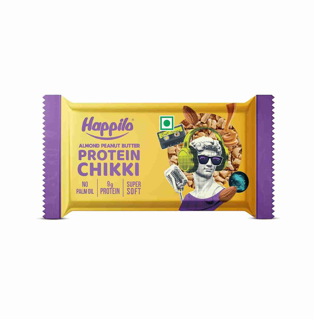 Happilo Almond Peanut Butter Protein Chikki (Happilo, Bengaluru)