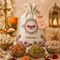 Happilo Golden Potli Dry Fruit Gift Bag (Happilo, Bengaluru)