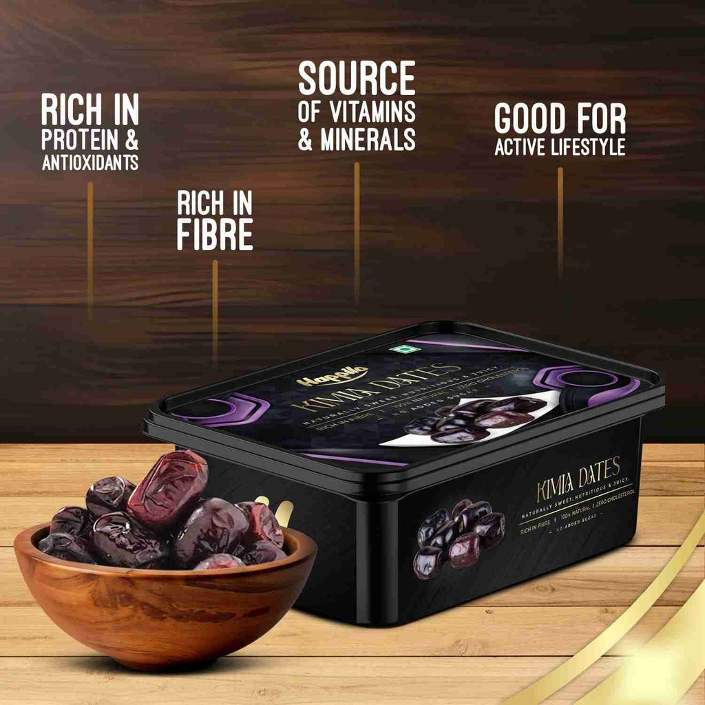 Happilo Premium Soft Kimia (Mazafati Dates) (Happilo, Bengaluru)