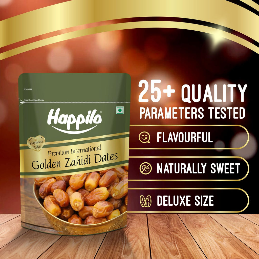 Happilo Essential Golden Royal Zahidi Dates (Happilo, Bengaluru)