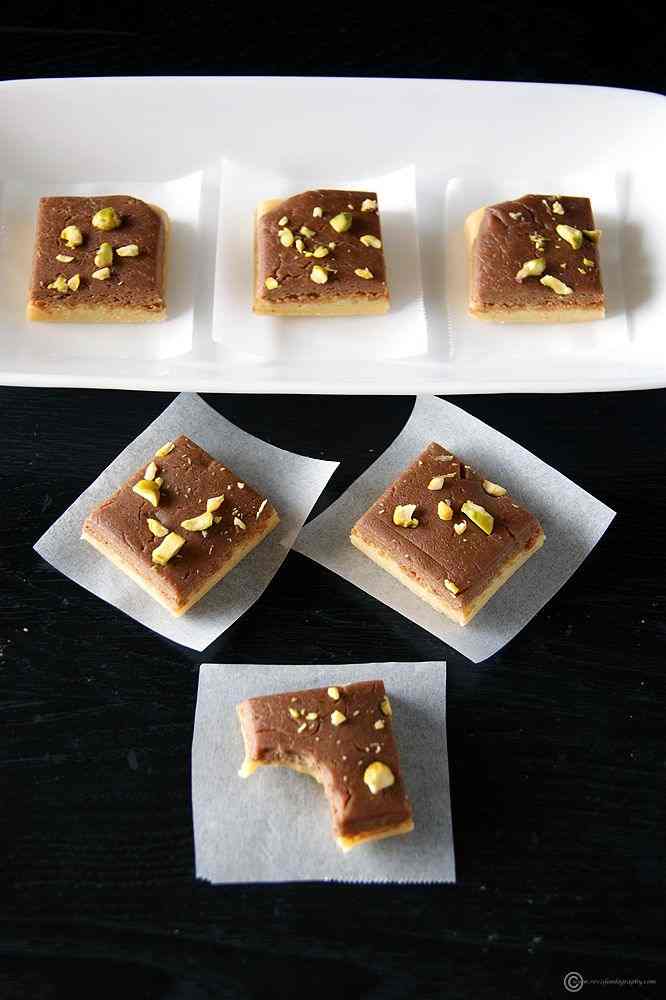 Chocolate Barfi (Chaina Ram Sweets, Chandni Chowk)