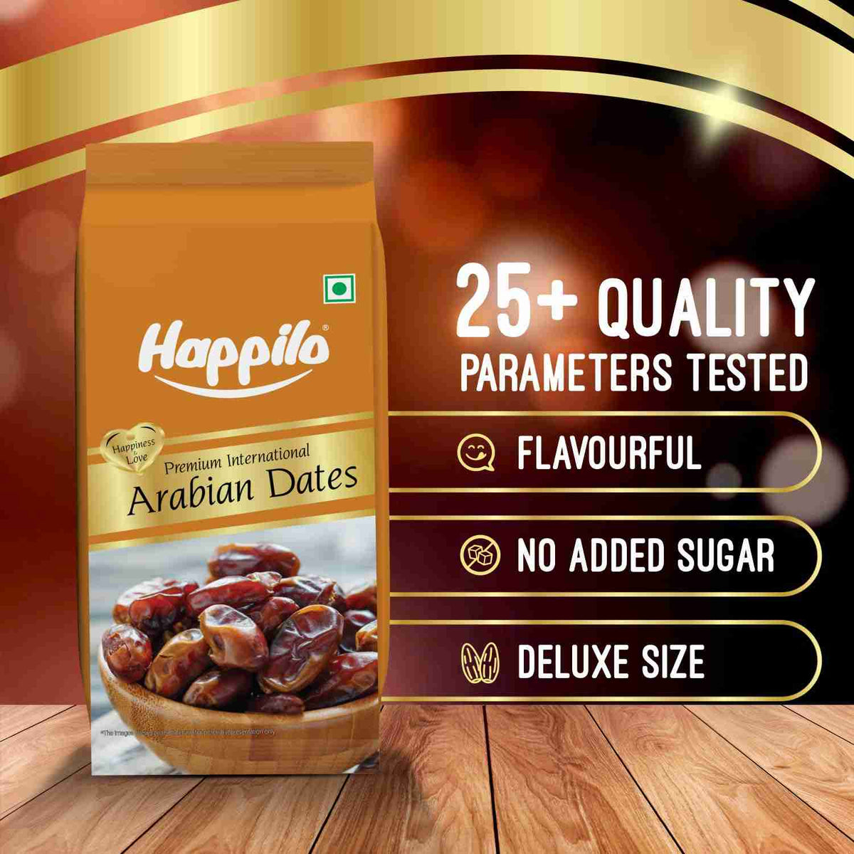 Happilo Premium Natural Arabian Dates (Happilo, Bengaluru)