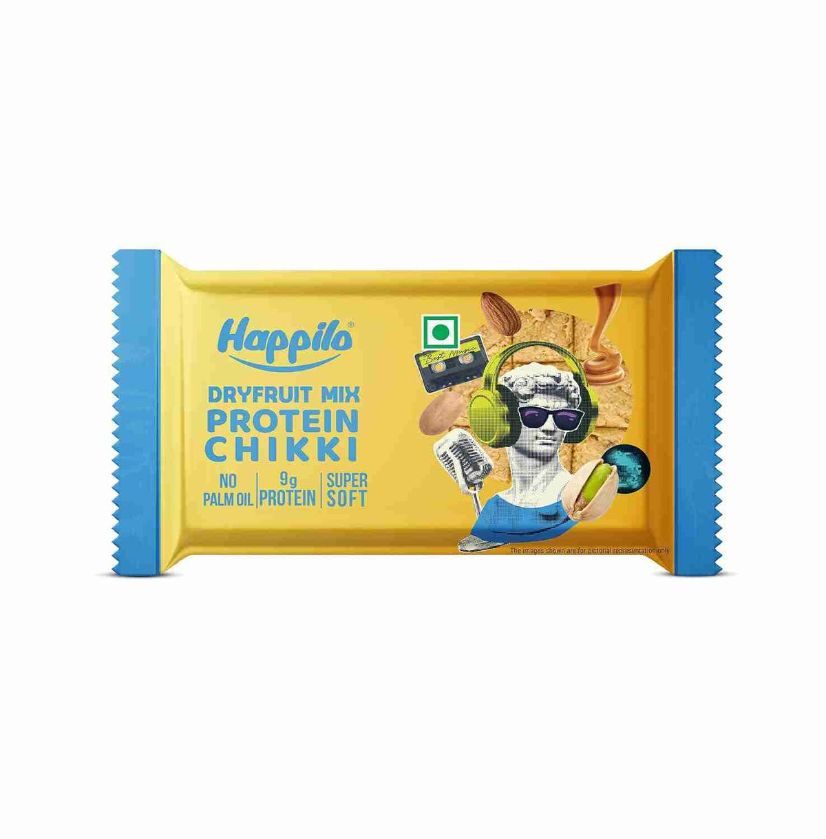 Happilo Dryfruit Mix Protein Chikki (Happilo, Bengaluru)