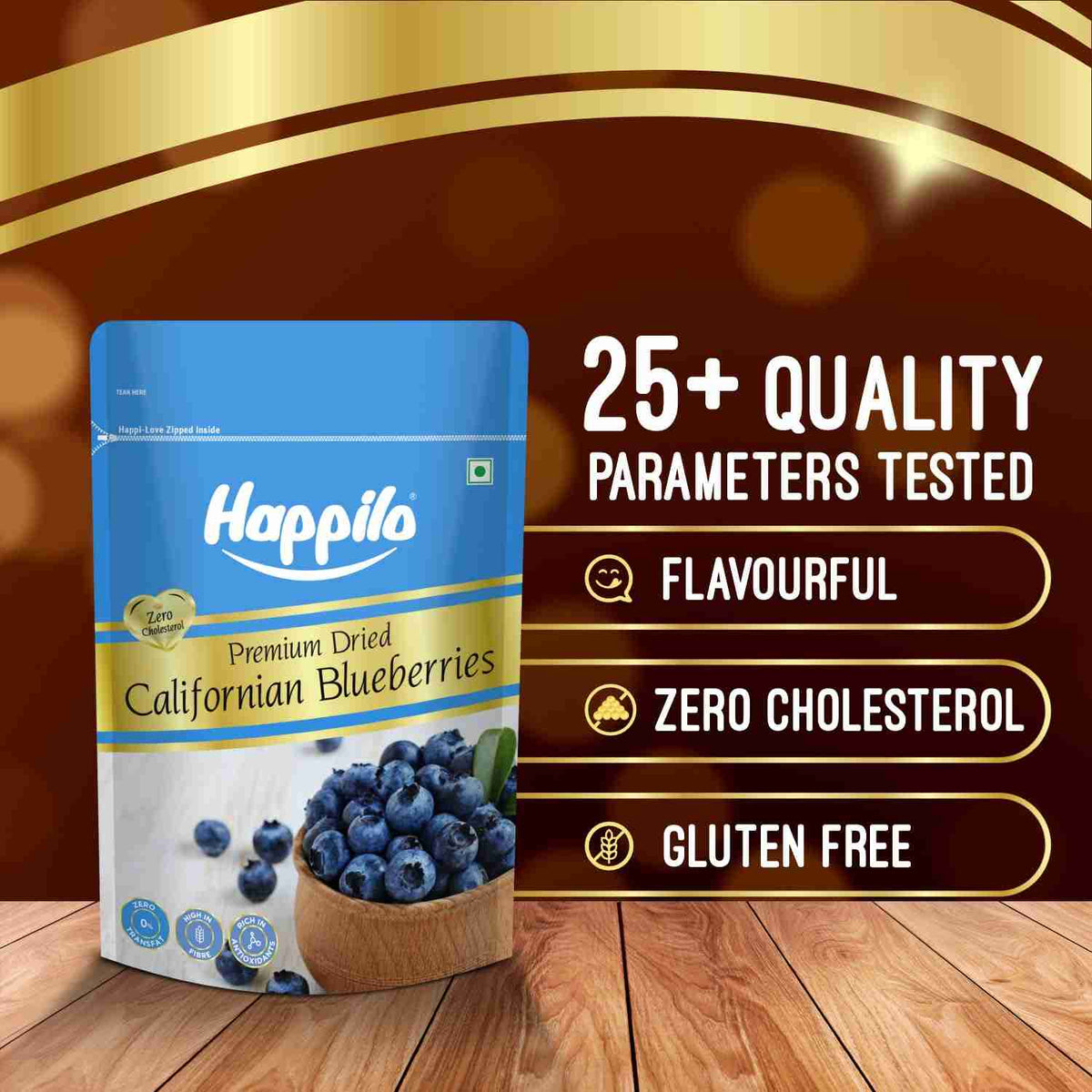 Happilo Premium Dried Californian Blueberries (Happilo, Bengaluru)