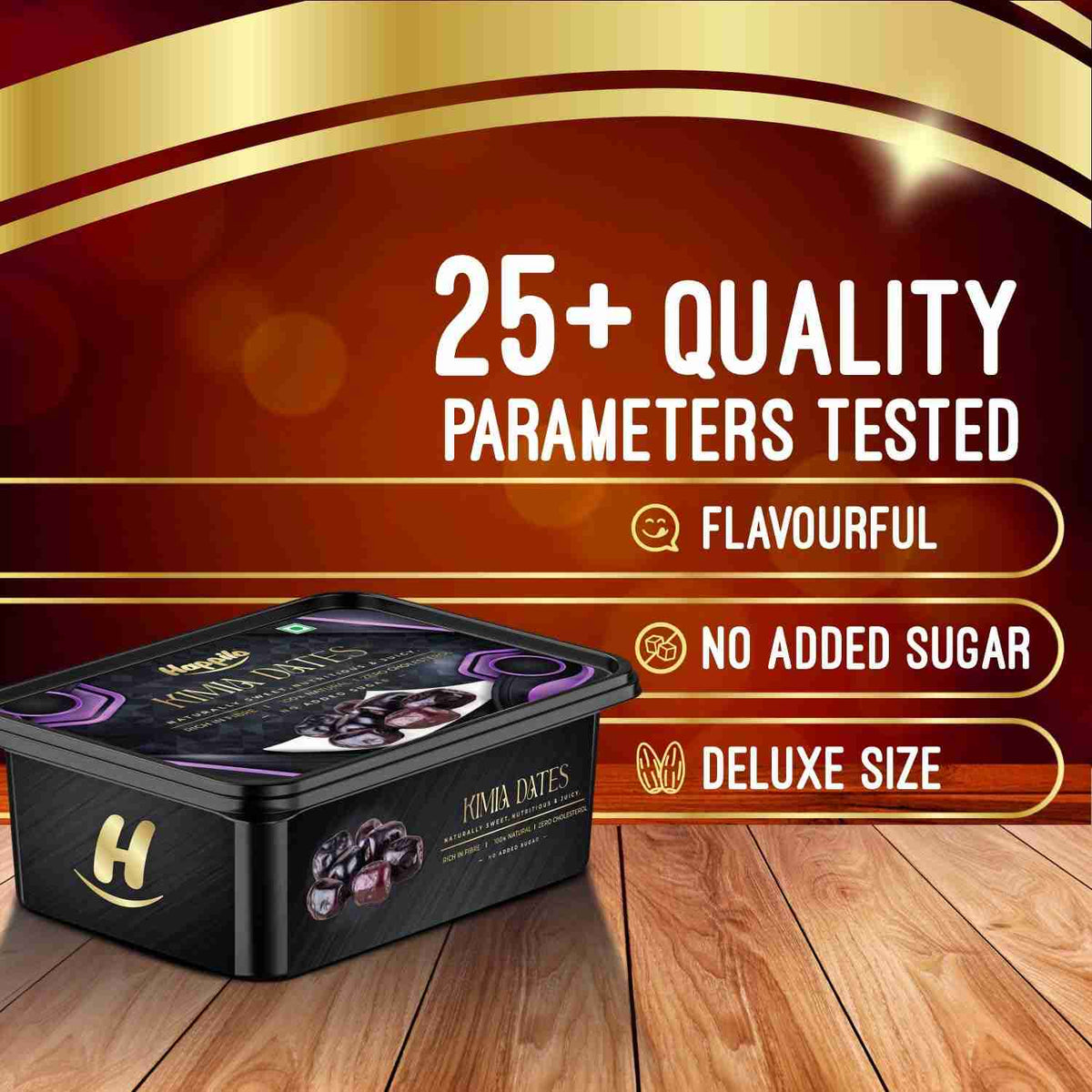 Happilo Premium Soft Kimia (Mazafati Dates) (Happilo, Bengaluru)