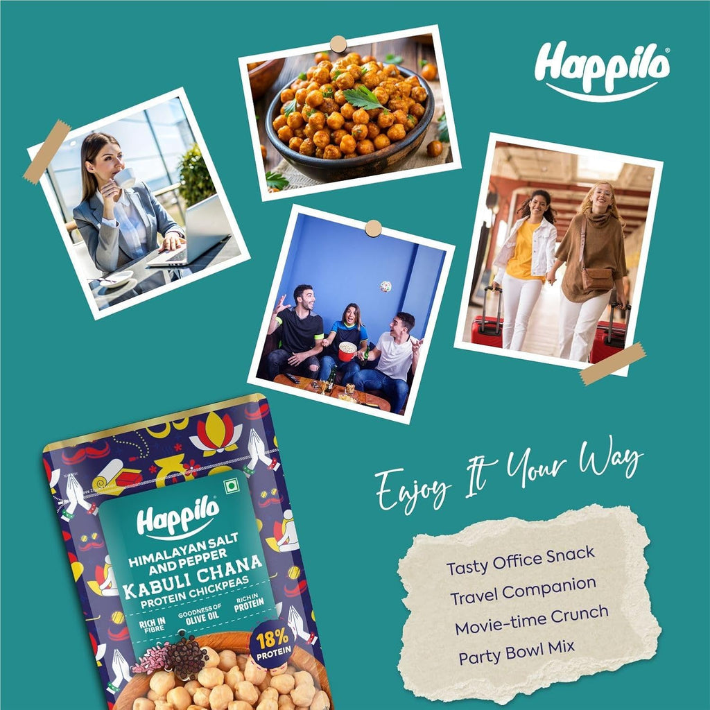 Happilo Premium Super Snack Himalayan Salt & Pepper Chickpeas