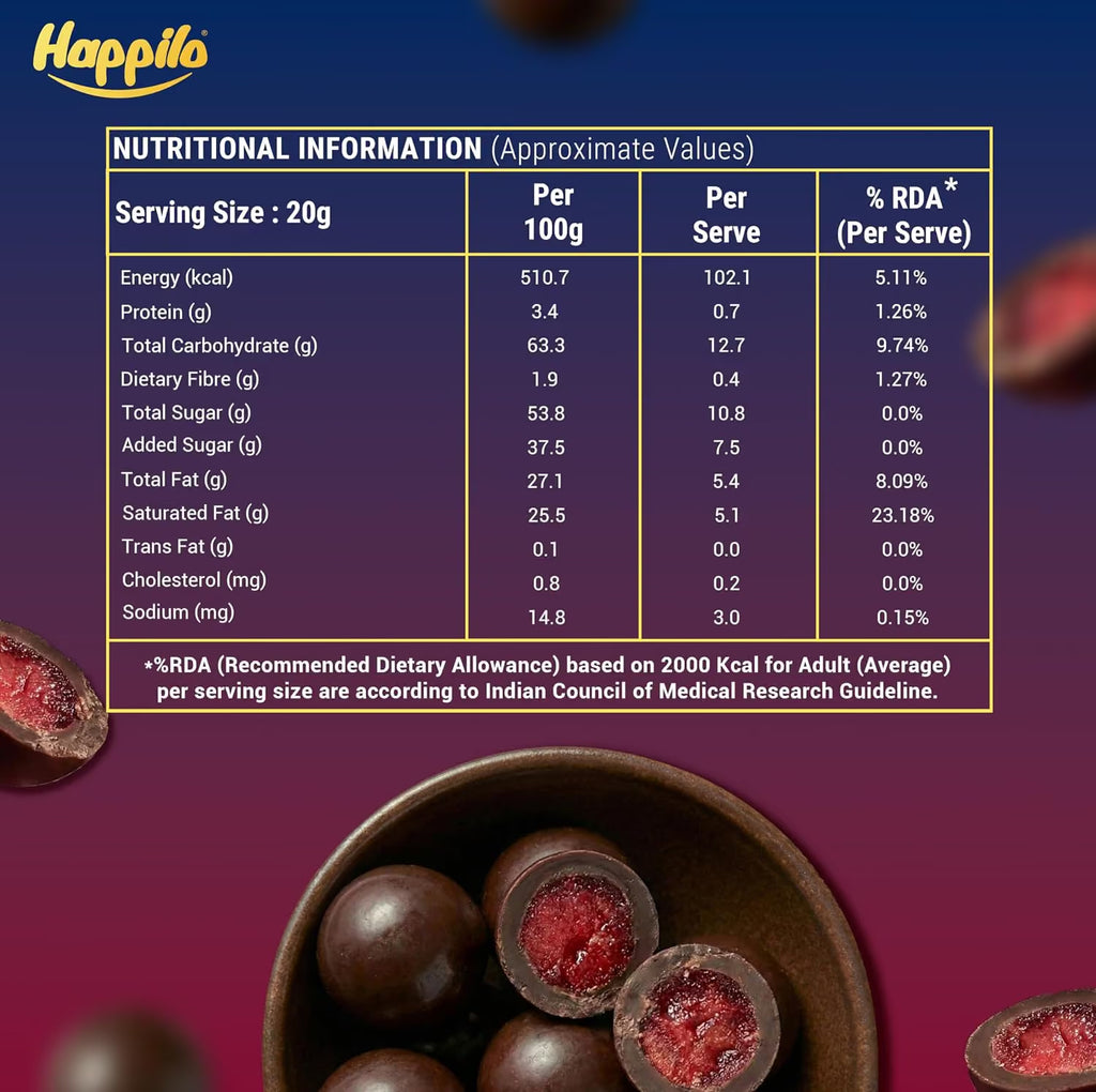 Choco Nuts Cranberry (Happilo, Bengaluru)