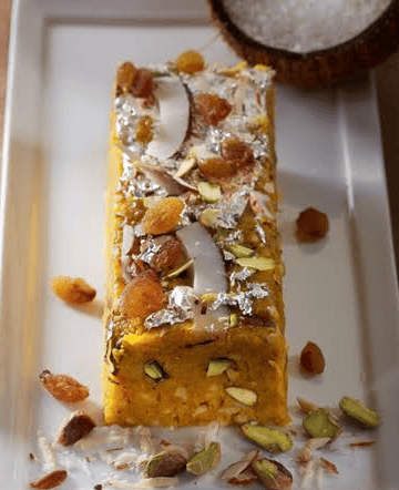 Sev Badam Burfi (Shyam Sweets, Delhi)