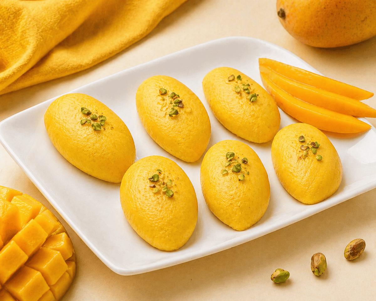 Alphonso Mango Sandesh (Nalin Chandra Das, West Bengal)