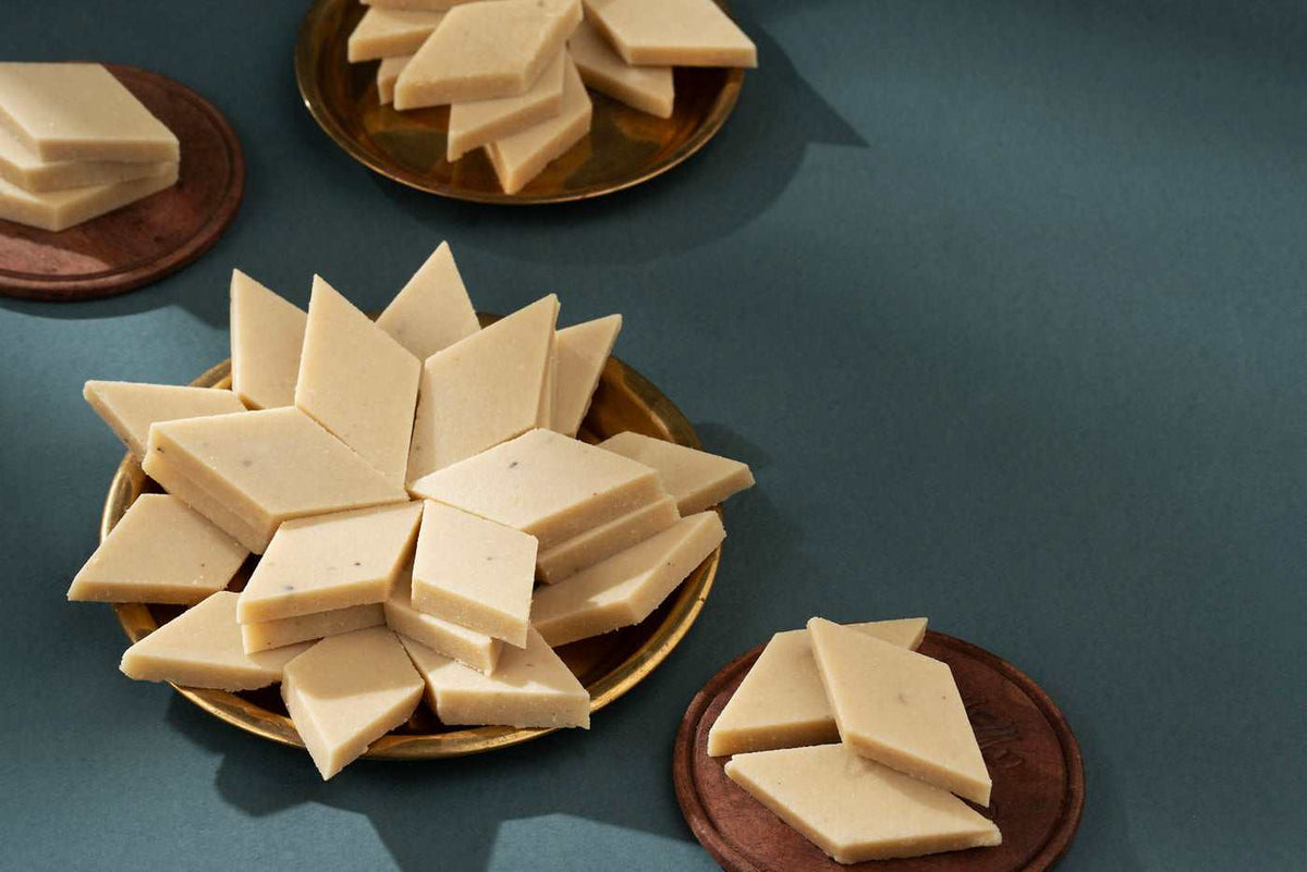 Kaju Burfi (Shyam Sweets, Delhi)