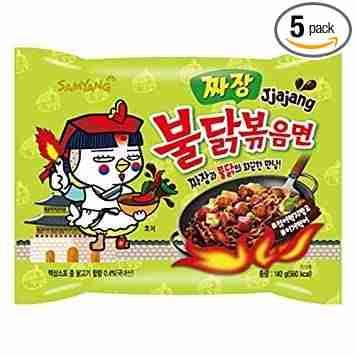Hot Chicken Ramen Jjajang Noodle (Samyang, South Korea)