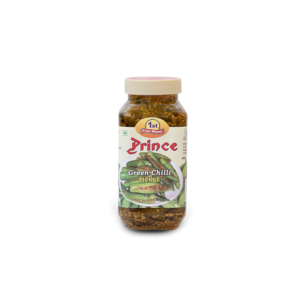 Green Chilli Pickle (Prince Pickles, Chandni Chowk)