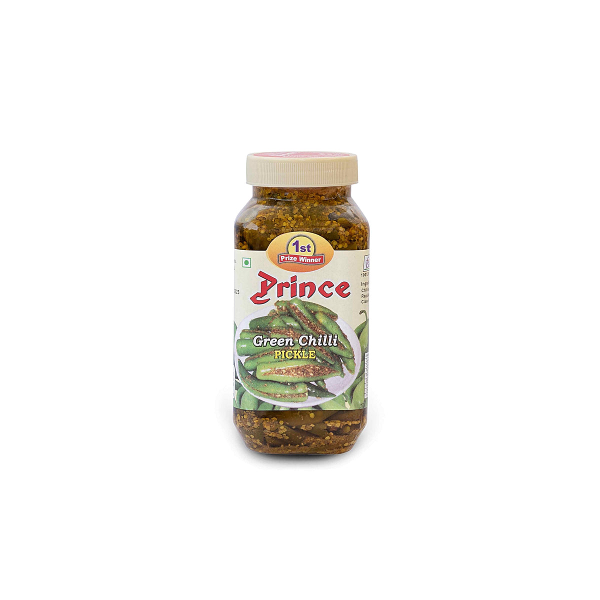 Green Chilli Pickle (Prince Pickles, Chandni Chowk)