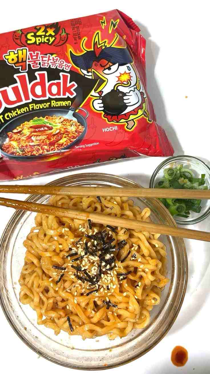 Buldak 2x Spicy Hot Chicken Ramen (Samyang, South Korea)