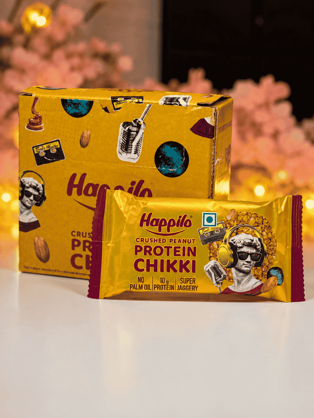Happilo Crushed Peanut Protein Chikki (Happilo, Bengaluru)
