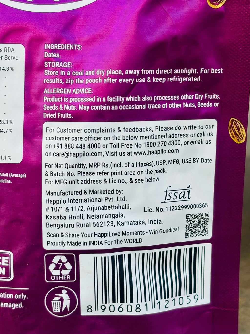 Premium International Omani Dates