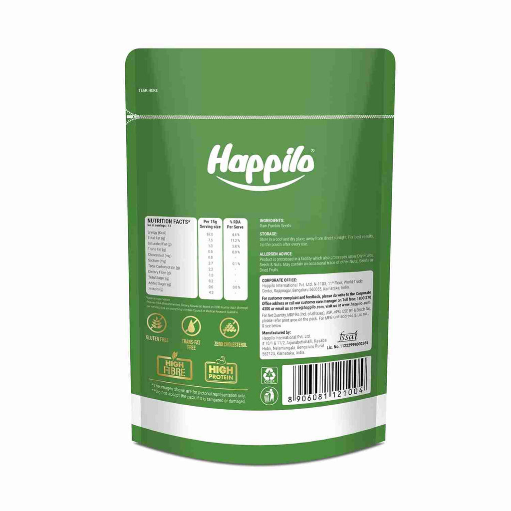 Happilo Premium Raw Pumpkin Seeds (Happilo, Bengaluru)