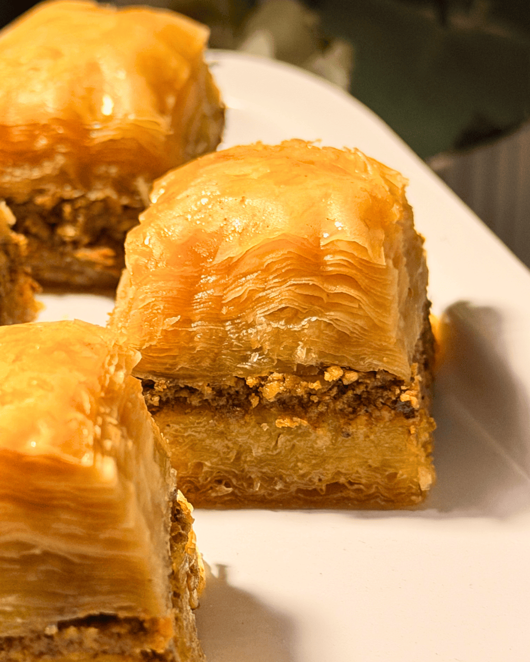 Classic Pistachio Baklava (Anjanya, New Delhi)