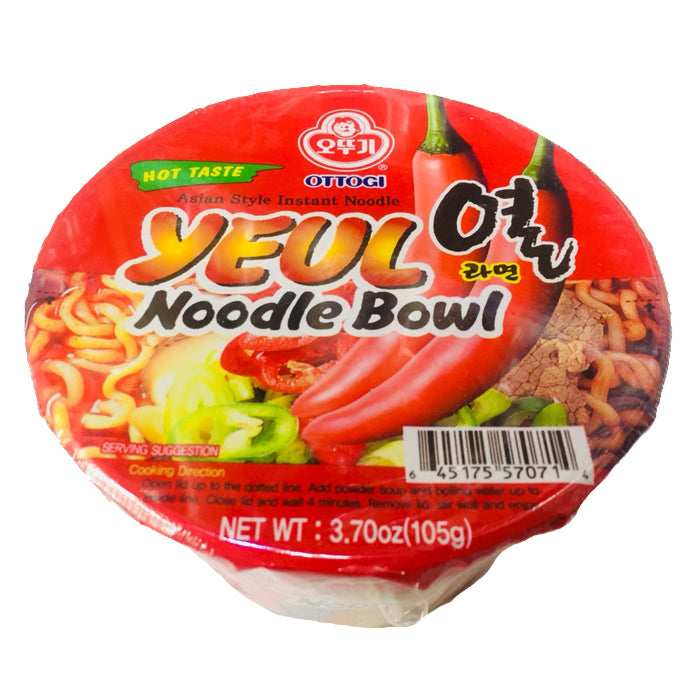 Yeul Ramen Cup noodle 6 Packets (Ottogi , South Korea)