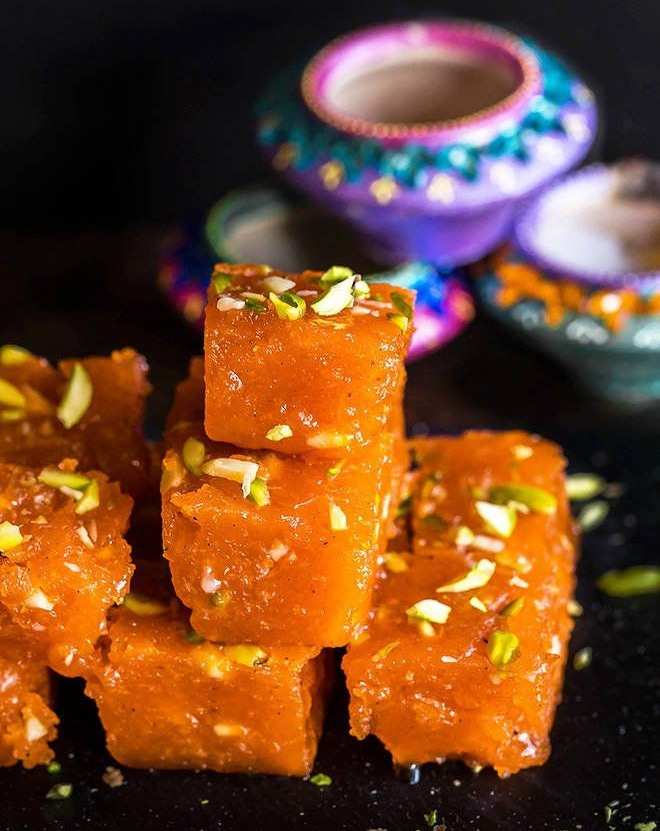 Special Karachi Halwa (Chaina ram Sweets, Chandni Chowk)