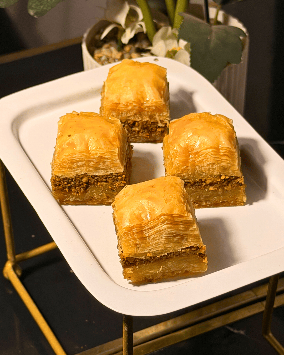 Classic Pistachio Baklava (Anjanya, New Delhi)