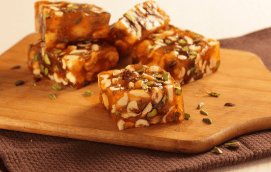 Karachi Halwa Plain (Chaina ram Sweets, Chandni Chowk)