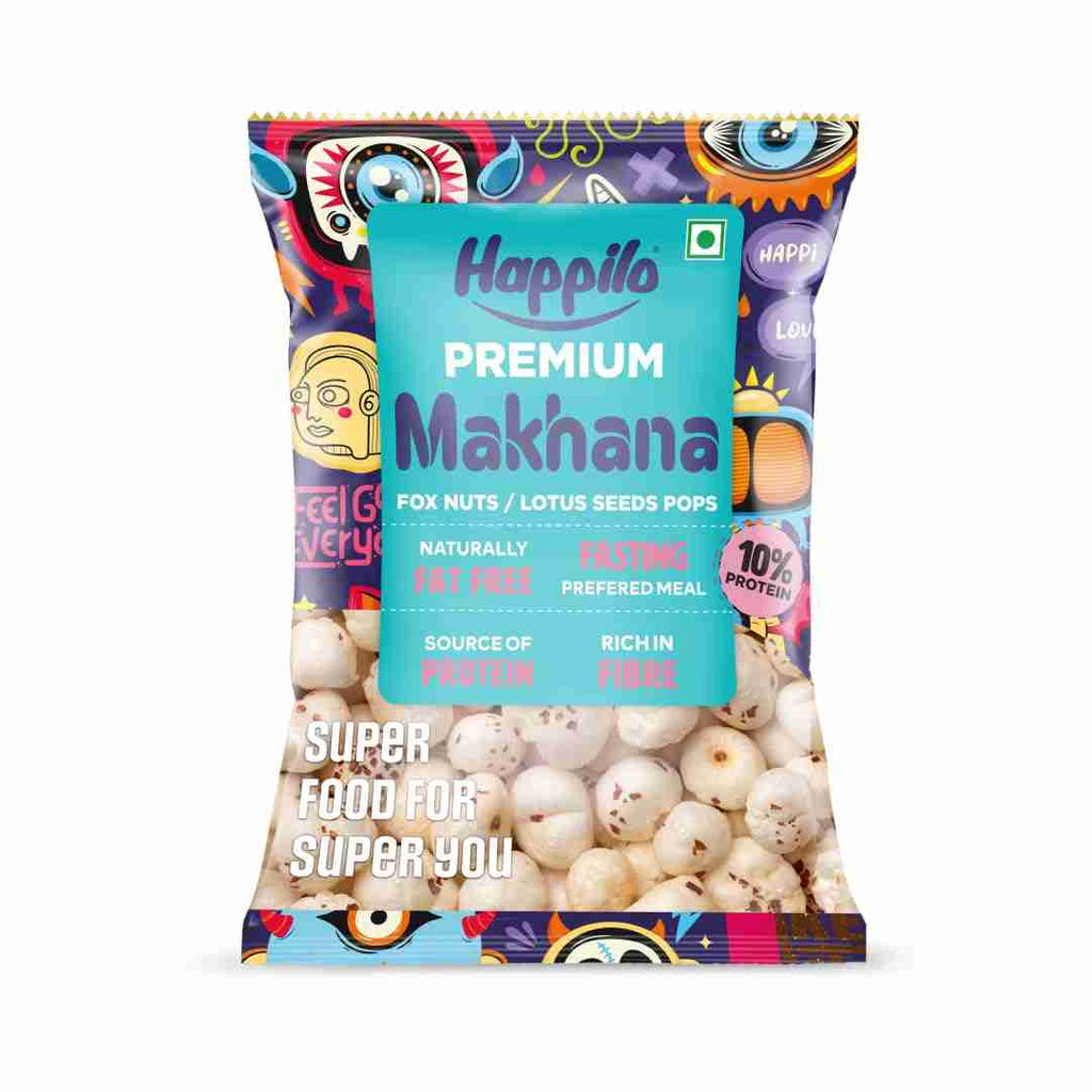 Premium All Natural Fox Nuts (Phool Makhana) (Happilo, Bengaluru)