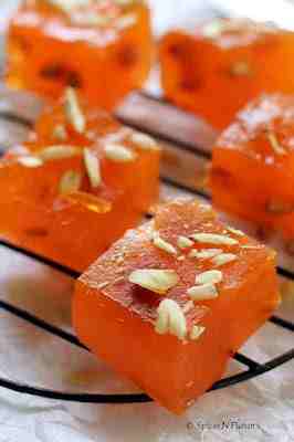 Badam Karachi Halwa (Chaina ram Sweets, Chandni Chowk)