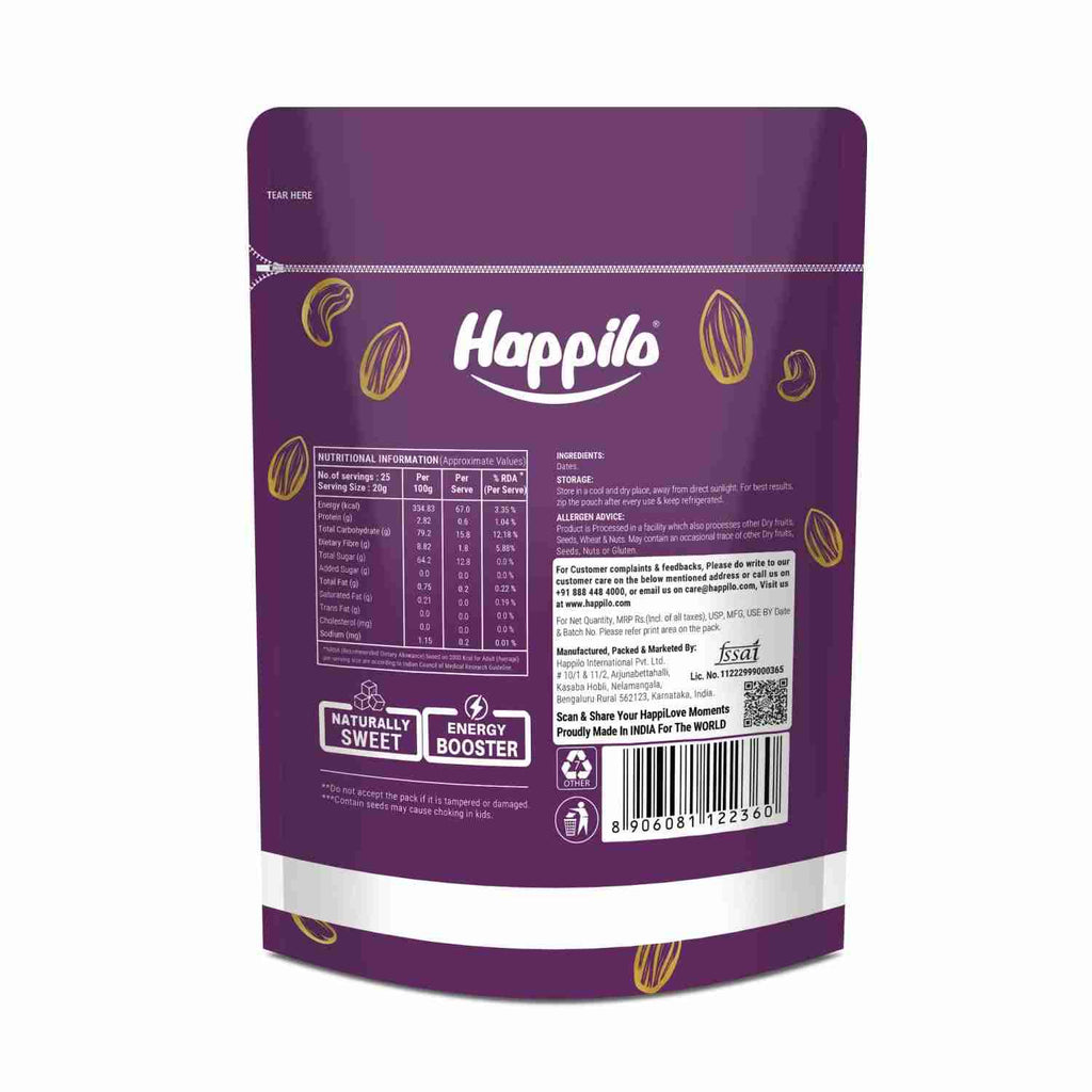 Premium International Omani Dates (Happilo, Bengaluru)
